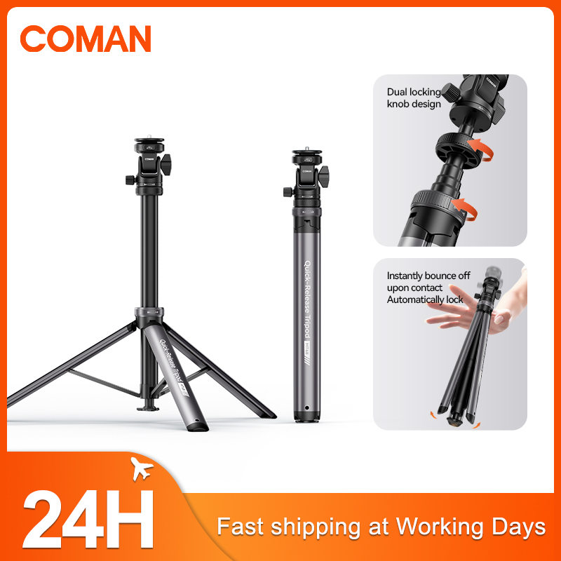 Photography Lighting Mount - COMAN MT68 One Click Pop up