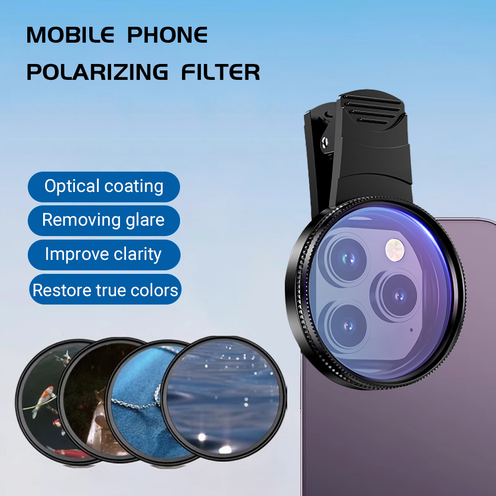 Lighting In Photography For Beginners - 52mm Clip-On Smartphone Camera Filter Kit