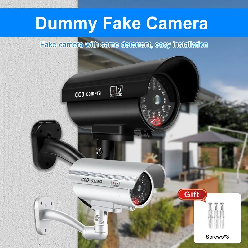 Photography Lighting Diagram - 1PC Dummy Security Camera Watreproof Indoor