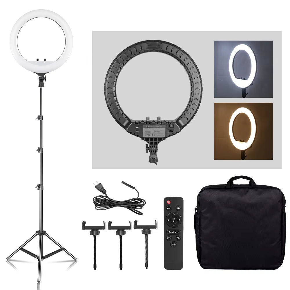 SH 18 Inch Knob Ring Light LED - Photography Lighting Overhead recension och pris