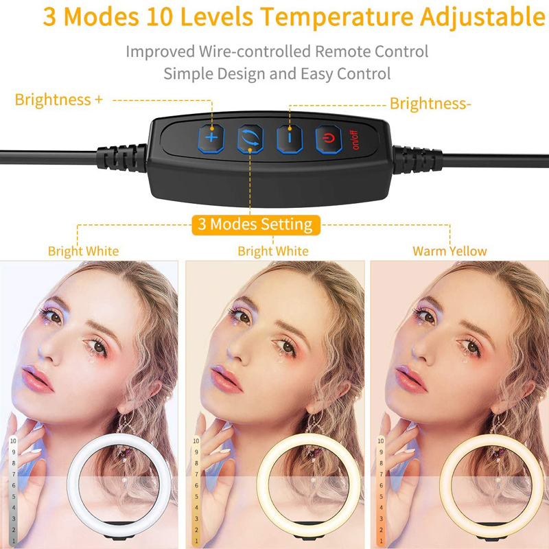 16/26/33cm Selfie Ring Light P - Photography Lighting Overhead recension och pris