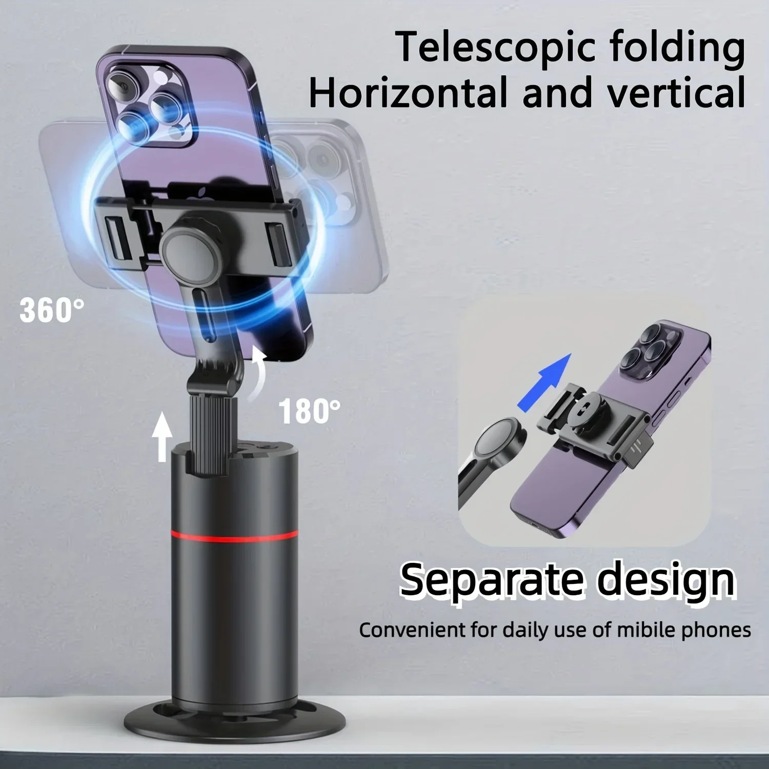 P02 Rotatable Desktop Phone Ho - Stand Lighting Photography recension och pris