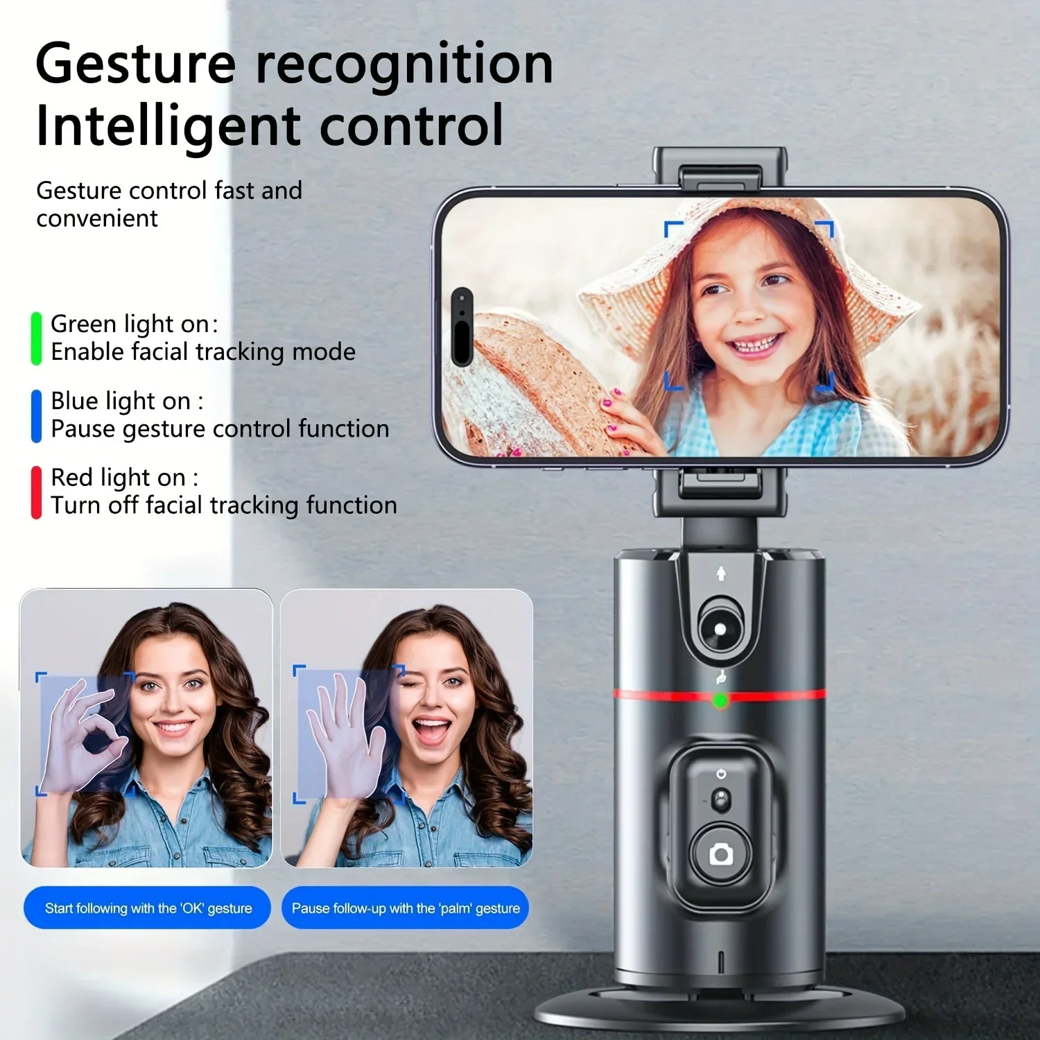 P02 Rotatable Desktop Phone Ho - Stand Lighting Photography recension och pris