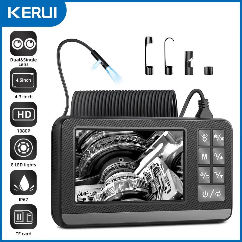 KERUI Dual Lens Industrial End - Photography Lighting Diagram recension och pris