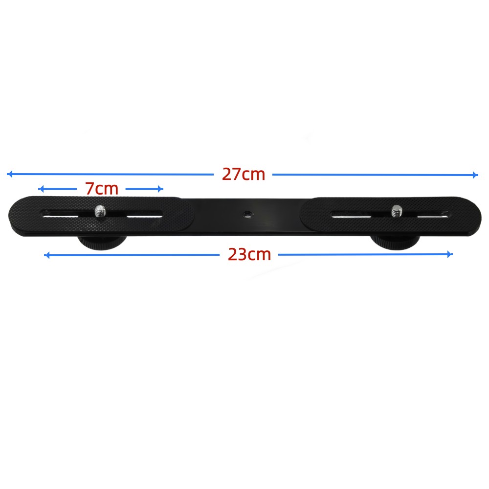 Dual Flash Bracket 1/4'' Screw - Photography Lighting Diagram recension och pris