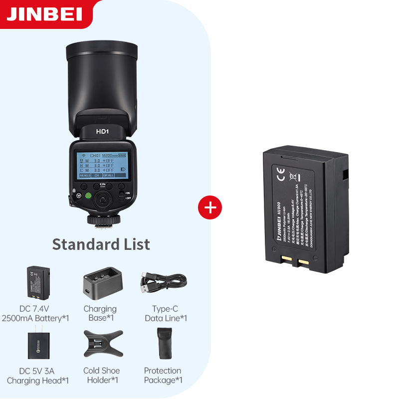 JINBEI HD-1Round-head HSS Spee - Lighting In Photography recension och pris