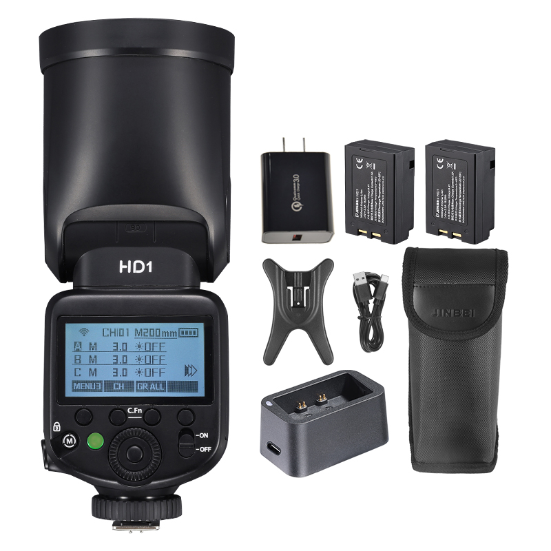 JINBEI HD-1Round-head HSS Spee - Lighting In Photography recension och pris