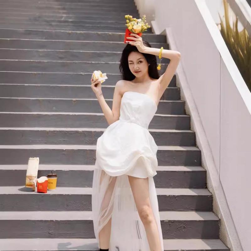 French White Strapless Morning - Lighting In Photography recension och pris