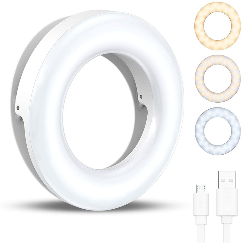 Portable LED Clip Ring Light 4 - Photography Lighting Overhead recension och pris