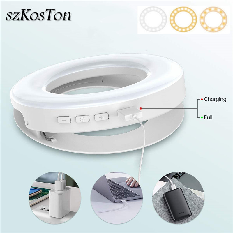 Portable LED Clip Ring Light 4 - Photography Lighting Overhead recension och pris