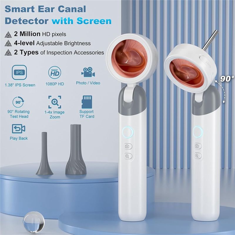 LXYB18B Wireless Ear Otoscope  - Photography Lighting Diagram recension och pris