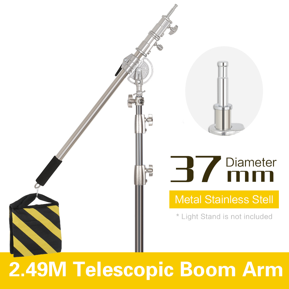 2.49M Length Cross Arm Stainle - Photography Lighting For Products recension och pris