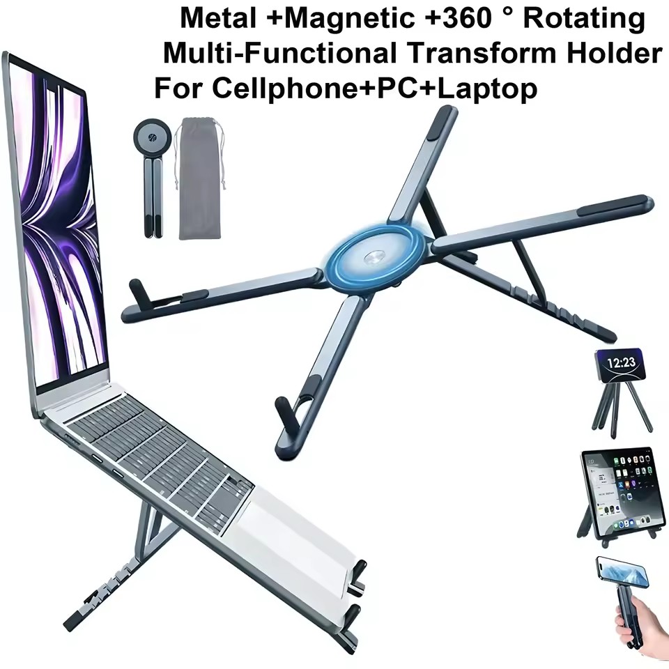 Portable Magnetic Phone Holder - Stand Lighting Photography recension och pris
