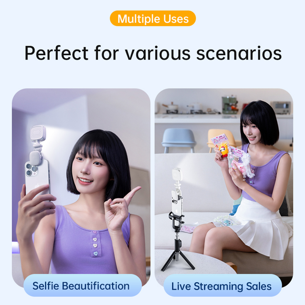 Portable LED Selfie Light Came - Photography Lighting Diagram recension och pris