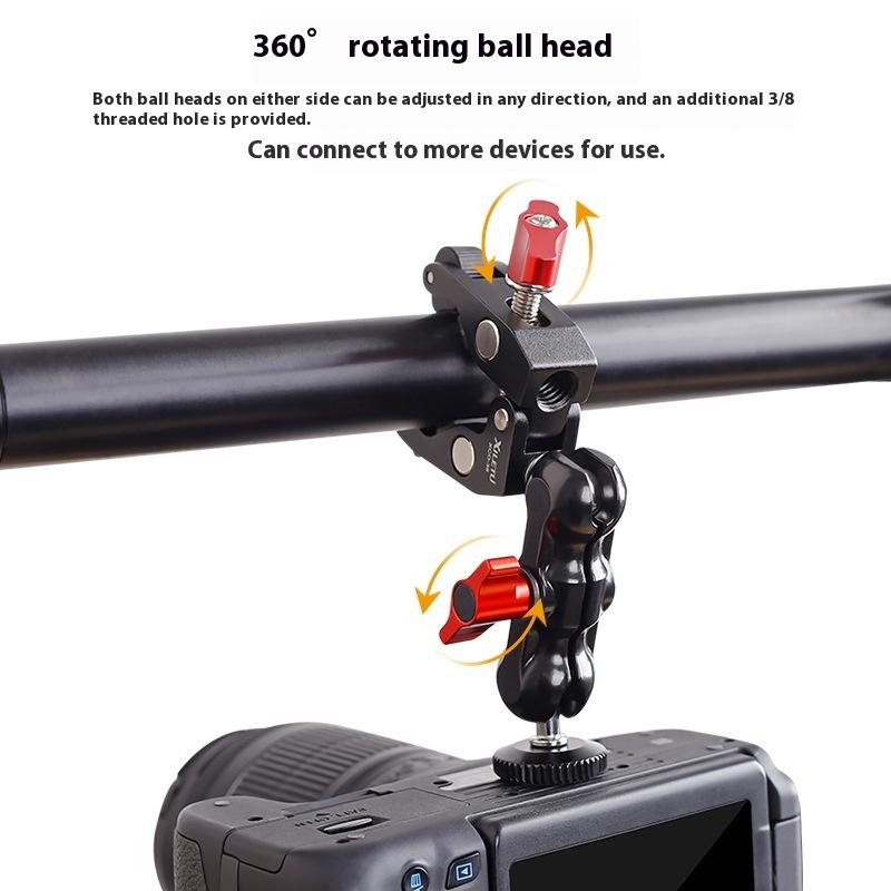 Camera Super Clamp with Double - Photography Lighting Position recension och pris