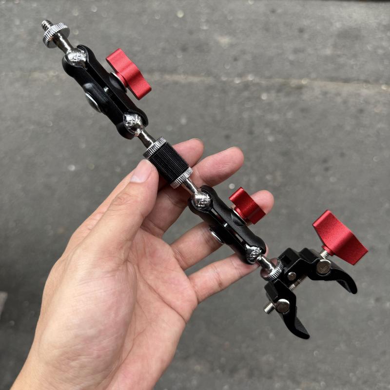 Camera Super Clamp with Double - Photography Lighting Position recension och pris