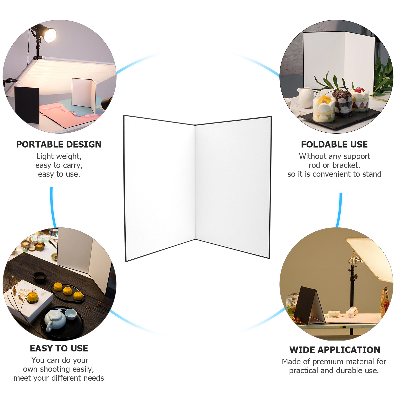 A3 Foldable Photography Cardbo - Photography Still Life Lighting recension och pris