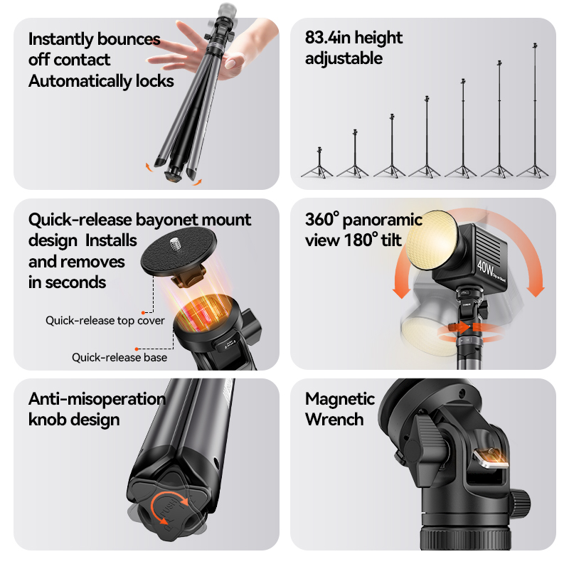 COMAN MT68 One Click Pop up Qu - Photography Lighting Mount recension och pris