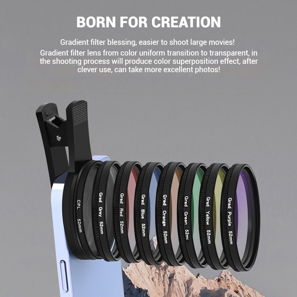 52mm Clip-On Smartphone Camera - Lighting In Photography For Beginners recension och pris