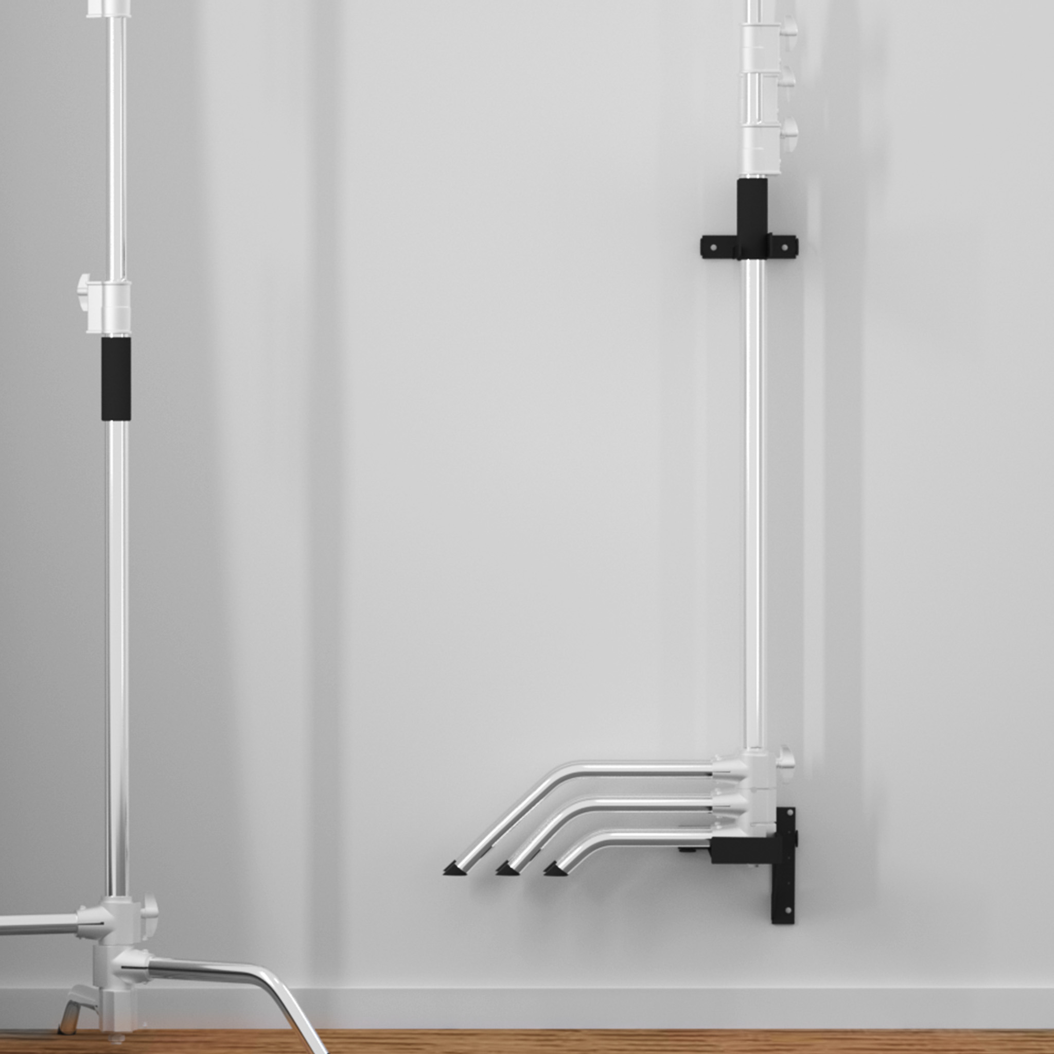 Selens Wall Mount C-Stand Stor - Photography Lighting Mount recension och pris
