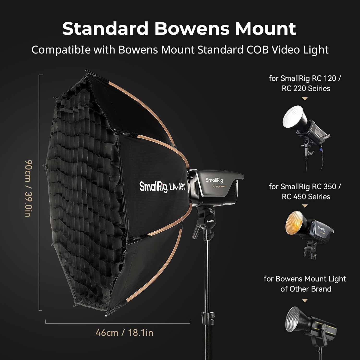 35-Inch Bowens Mount Octagon S - Photography Lighting Mount recension och pris