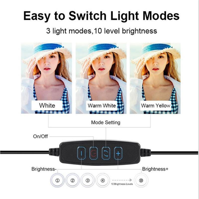 Dimmable Led Ring Light Profis - Photography Lighting Mount recension och pris