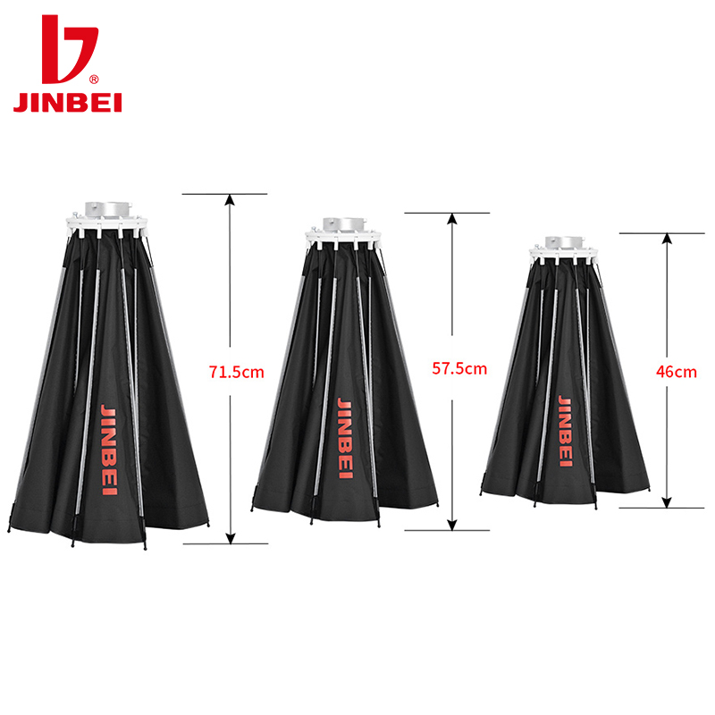 JINBEI 65  Quick Open Paraboli - Photography Lighting Mount recension och pris