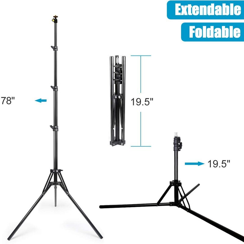NAGNAHZ 78'' Photographic Ligh - Photography Lighting Mount recension och pris