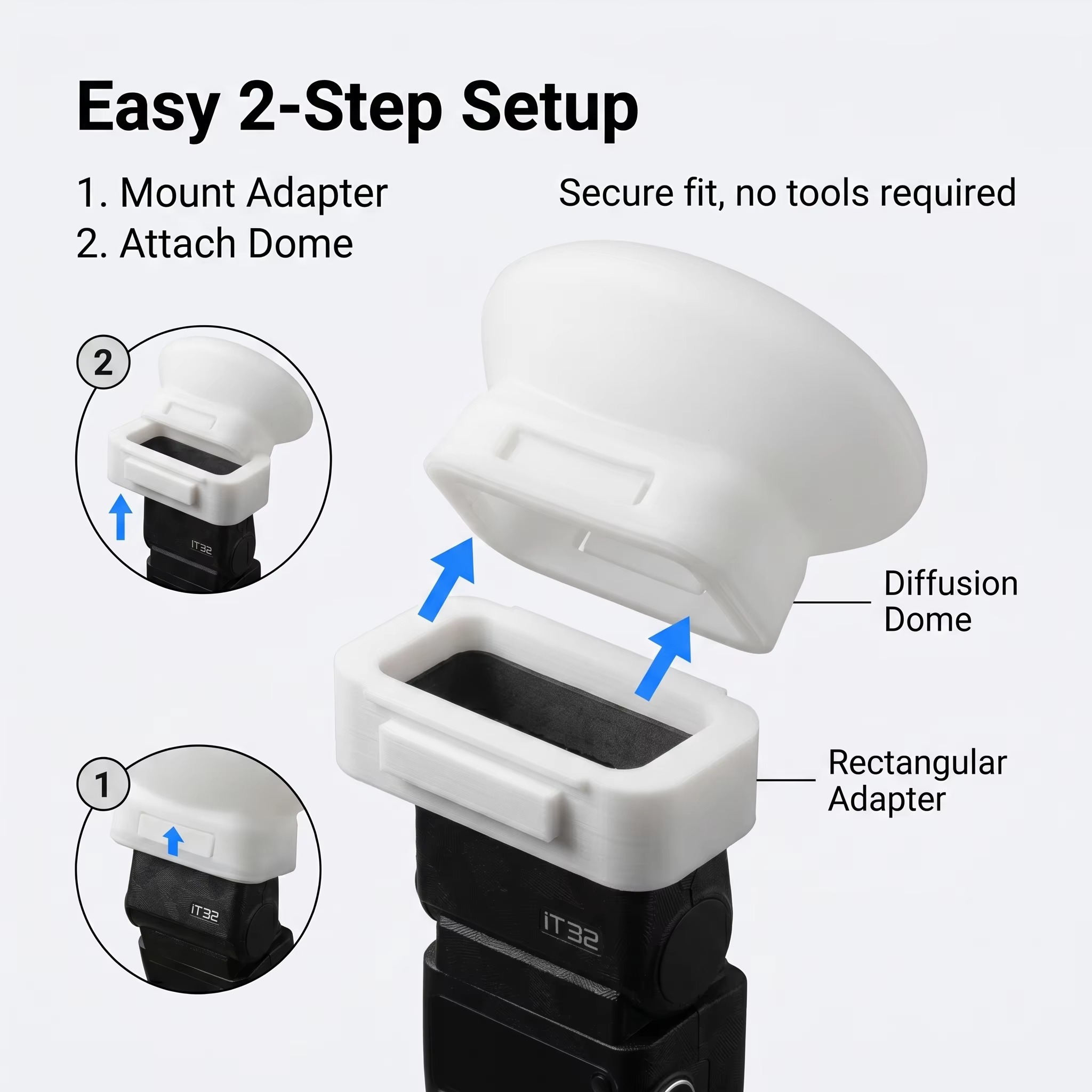 Silicone Flash Diffuser Cover  - Photography Lighting No Shadows recension och pris