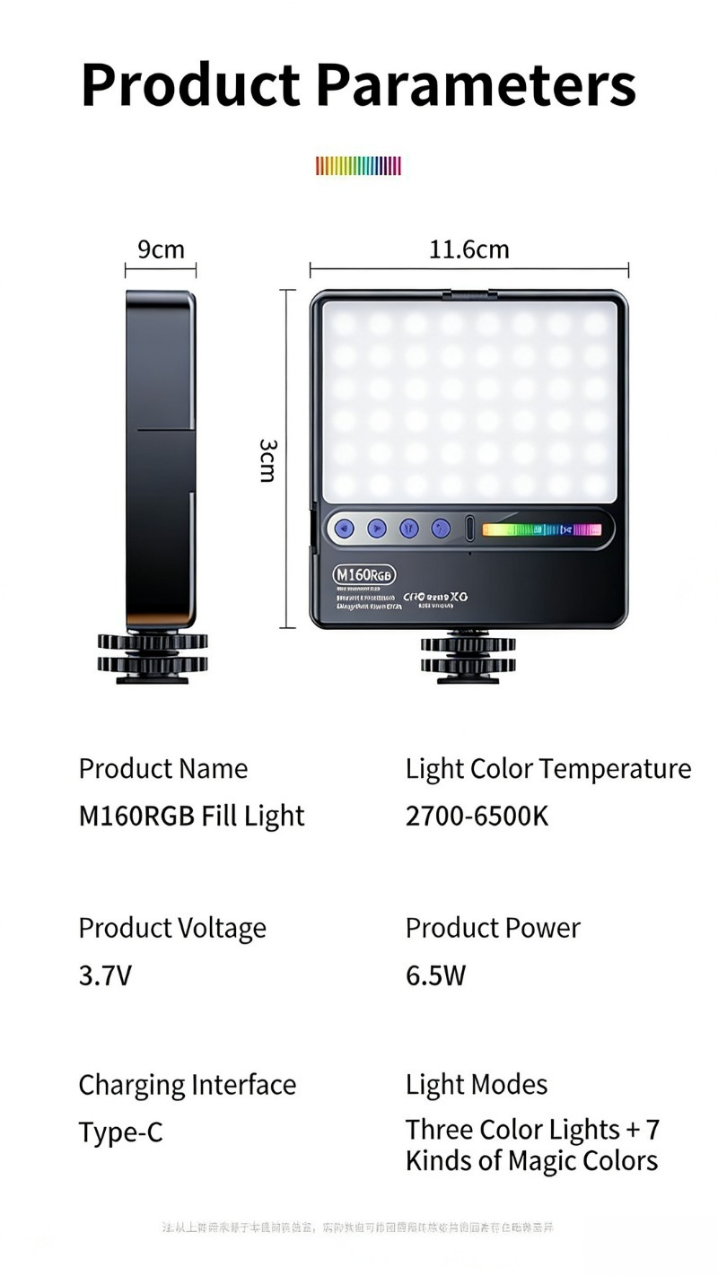 Portable Photography Pocket Fi - Photography Lighting Color recension och pris