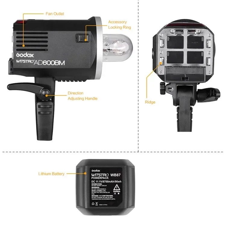 2026 Premium  AD600BM 600W Stu - Lighting In Photography recension och pris