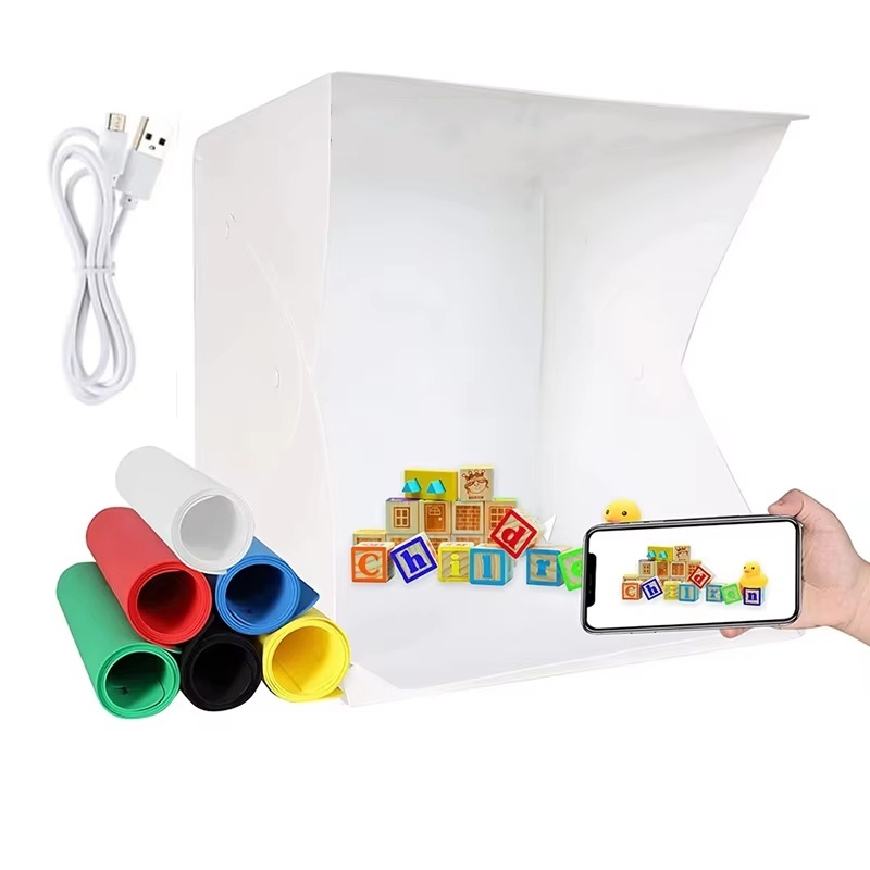 Folding Lightbox Portable Phot - Photography Lighting For Products recension och pris