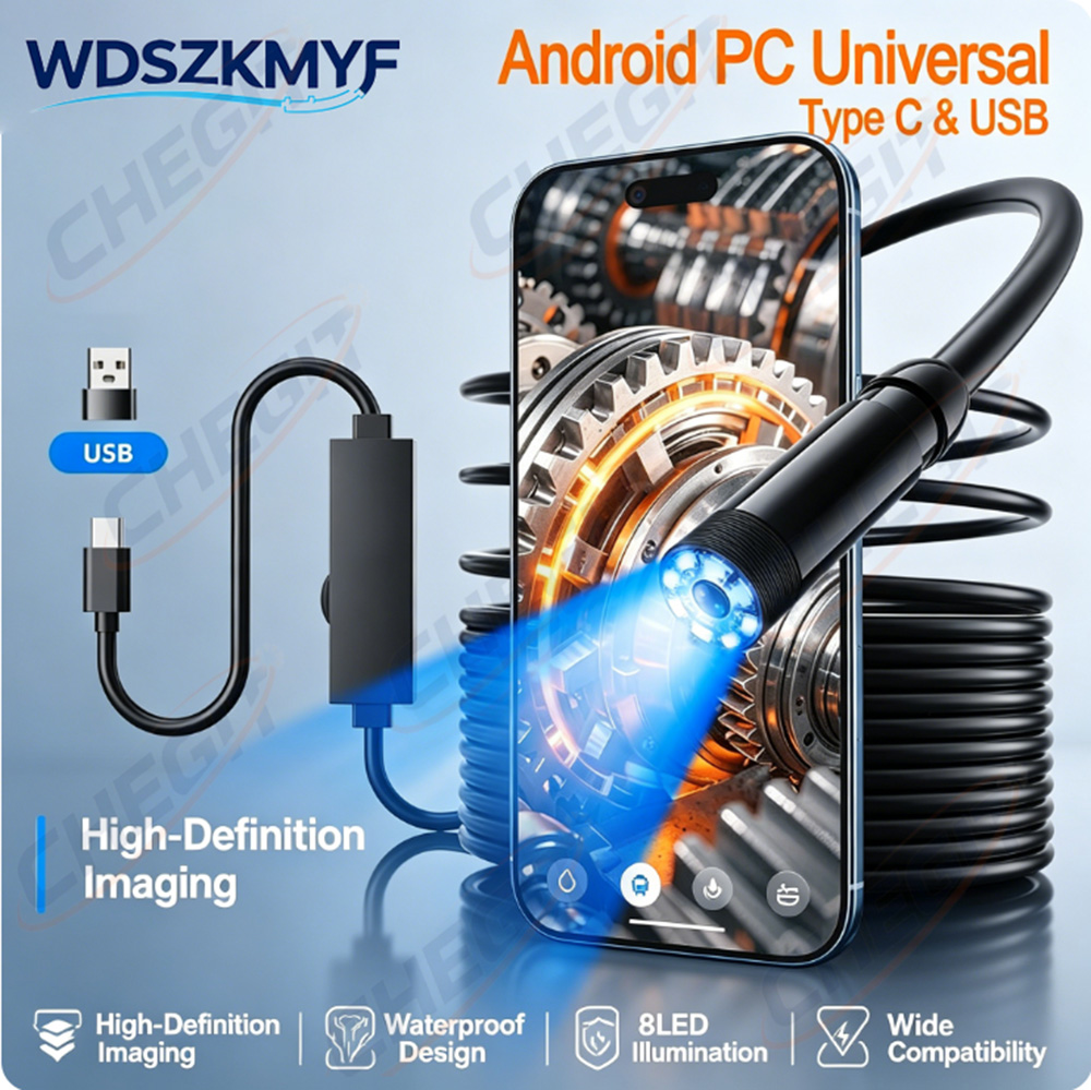 NEW USB Endoscope for OTG Andr - Photography Lighting Diagram recension och pris