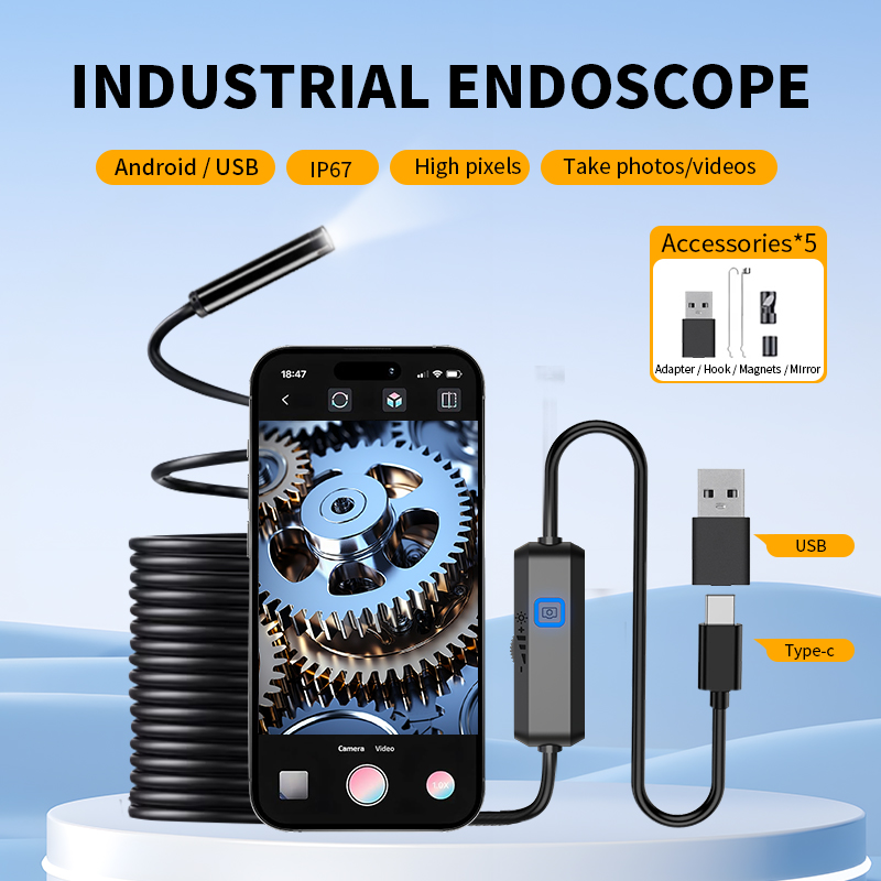 NEW USB Endoscope for OTG Andr - Photography Lighting Diagram recension och pris
