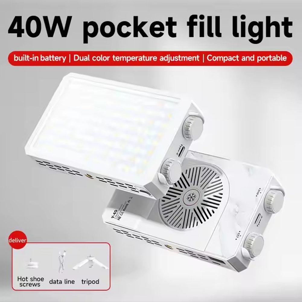 Customizable 40W LED Camera Li - Photography Lighting Color recension och pris