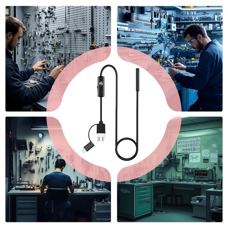 5.5MM TYPE-C Endoscope Camera  - Photography Lighting Diagram recension och pris