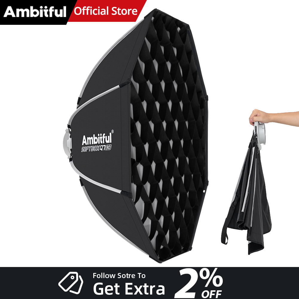 AMBITFUL Q7II 55/65/90cm Bowen - Photography Lighting Mount recension och pris