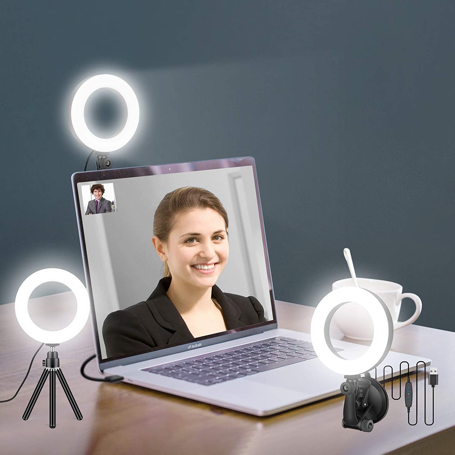 16cm Ring Light for Zoom Meeti - Stand Lighting Photography recension och pris