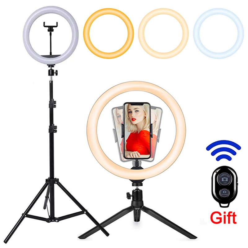 16/26/33cm LED Selfie Ring Lig - Photography Lighting Overhead recension och pris