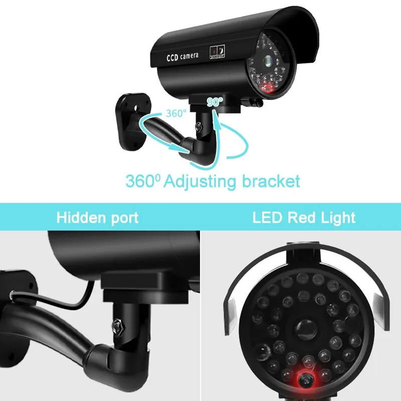 1PC Dummy Security Camera Watr - Photography Lighting Diagram recension och pris