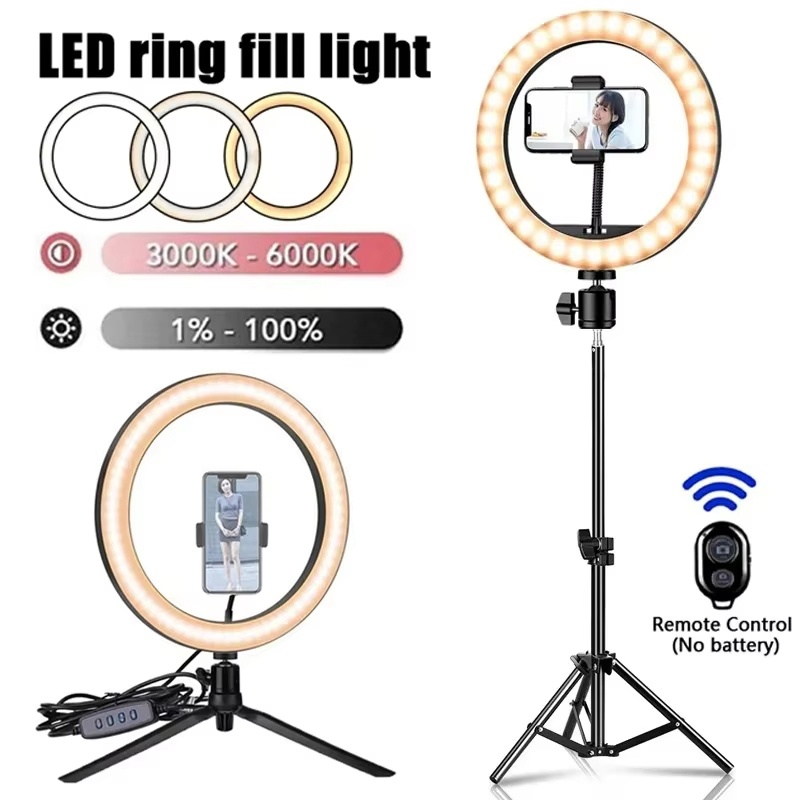 LED Selfie Ring Lighting Photo - Photography Lighting Overhead recension och pris