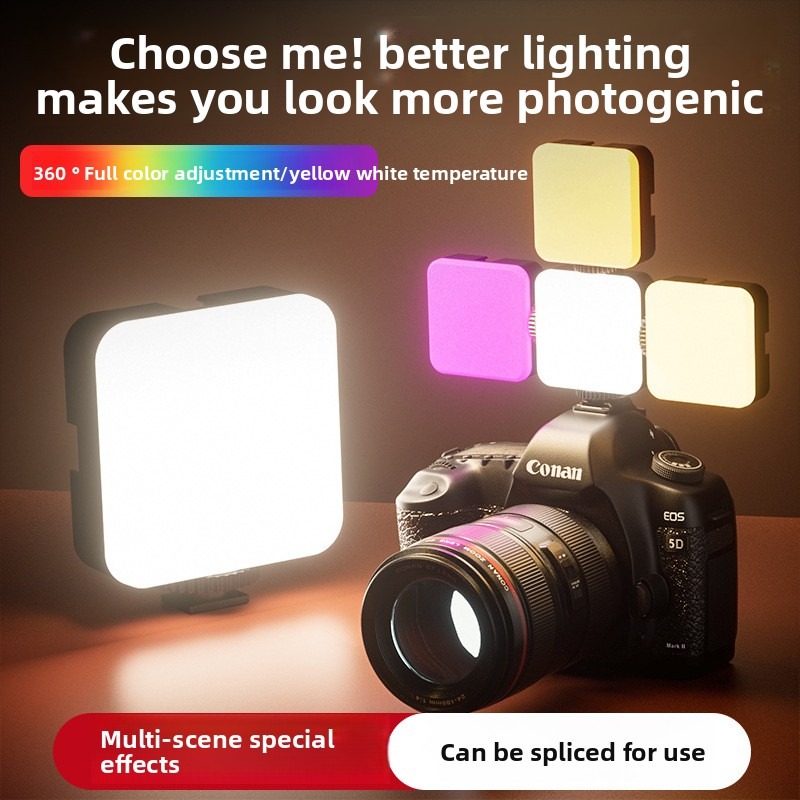 RGB Pocket Light Outdoor Photo - Photography Lighting Color recension och pris