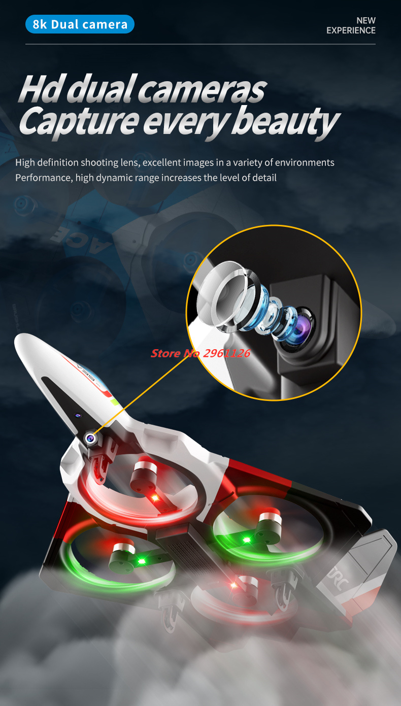 Mini Foam Drone 8K Dual Camera - Lighting In Photography For Beginners recension och pris
