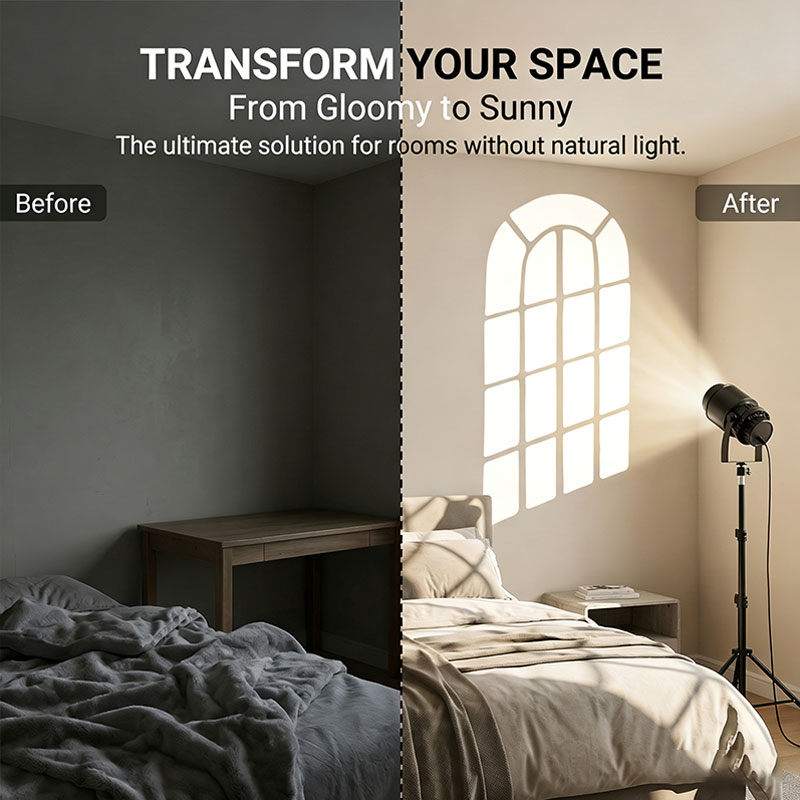 15W Virtual Fake Window Projec - Photography Lighting No Shadows recension och pris
