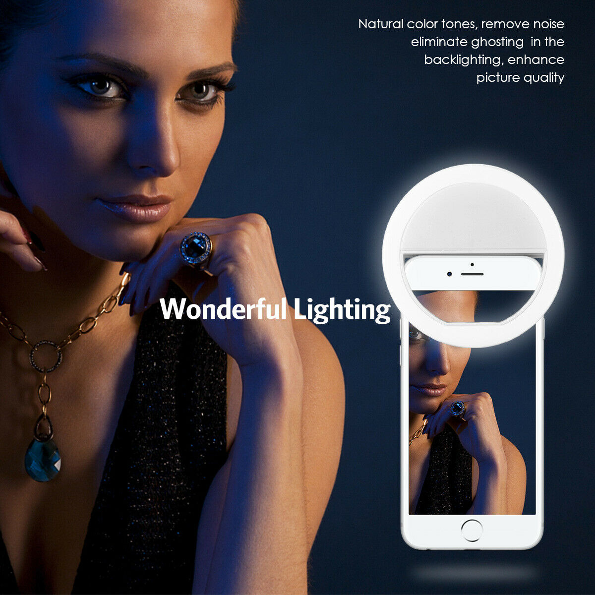 USB Charge Led Selfie Ring Lig - Photography Lighting Overhead recension och pris