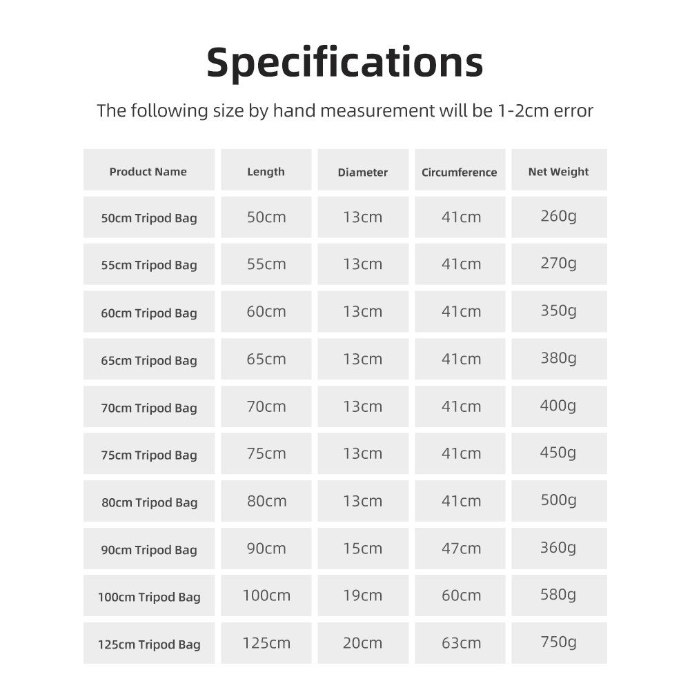 55/60/65/70/75/80/100/125cm Pa - Stand Lighting Photography recension och pris