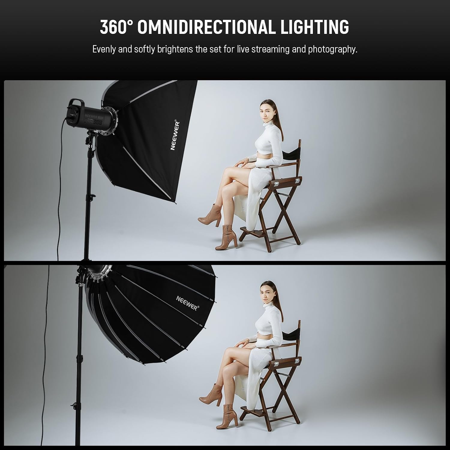 Parabolic Softbox with Bowens  - Photography Lighting Mount recension och pris
