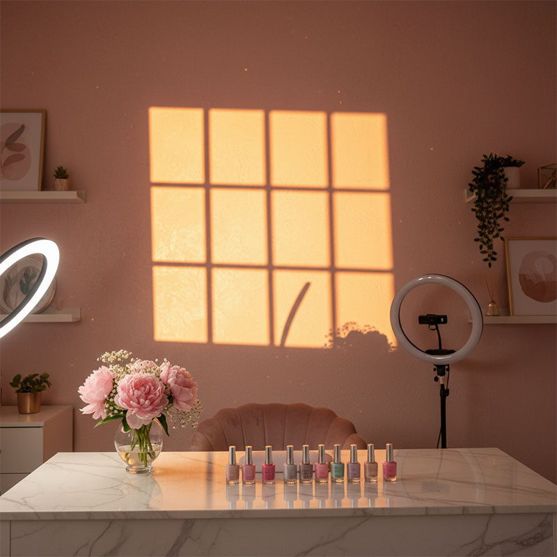 Window Gobo Projector Light 12 - Photography Lighting No Shadows recension och pris