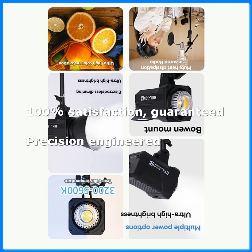 300W Bi LED Video Light, Conti - Photography Lighting Color recension och pris