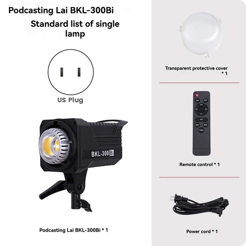 300W Bi LED Video Light, Conti - Photography Lighting Color recension och pris